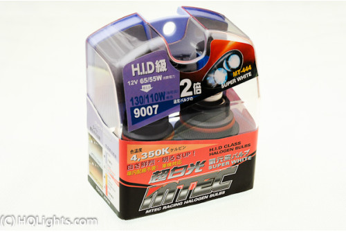 MTec 9007 Super White halogen bulbs 65/55W 4350K