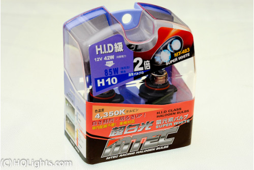 MTec H10 Super White halogen bulbs 42W 4350K