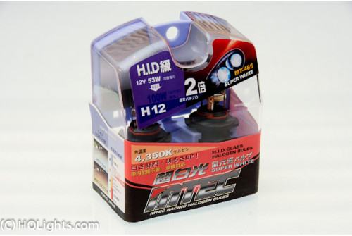 MTec H12 Super White bulb kit, 55W, 4350K