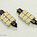 Mtec festoon C5W LED bulb kit, 37mm, 1W Super White 6000K, Canbus, 2 pcs