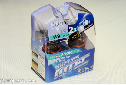 Mtec H9 Cosmos blue white bulbs, 4750K, 65W
