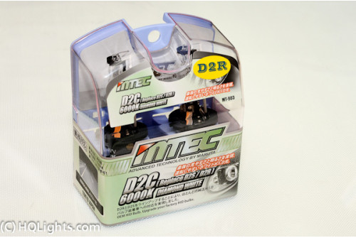 MTec HID Xenonlampor D2R, 6000K Aqua Blue White (2 st)
