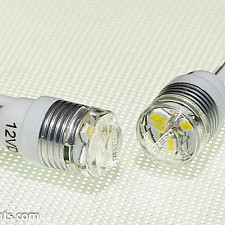 LED Bulb Kit, T10 5W5 194 168 1W Super White Canbus Error-Free (2 LEDs), Mtec
