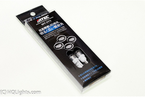 Mtec T10 5W5 194 168 LED billampor, canbus error-free, 1W vit xenon look kit (2 st)