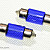 Festoon Bulb Kit, C5W 10W Blue White Xenon Look, Mtec