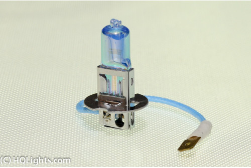 Mtec H3 Cosmos Blue White halogen bulbs, Racing 100W 4750K