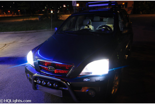 Mtec H3 Cosmos Blue White halogen bulbs, Racing 100W 4750K