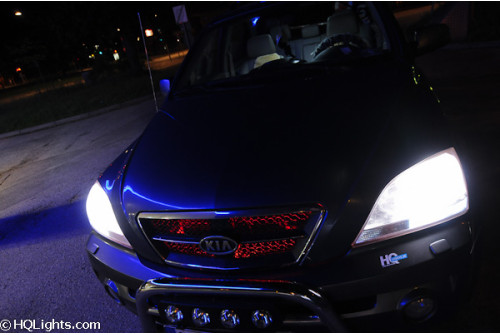 Mtec 9005 HB3 Cosmos Blue White, Racing Halogen Bulbs 100W 4750K