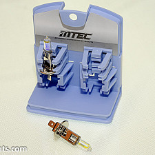 Halogen Bulbs, H1 100W 3300K Golden Style, Mtec