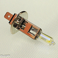 Halogen Bulbs, H1 100W 3300K Golden Style, Mtec