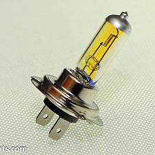 Halogen Bulbs, H7 100W 3300K Golden Style, Mtec