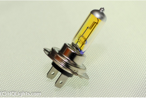 Mtec H7 Golden Style halogen bulbs, Racing 100W 3300K