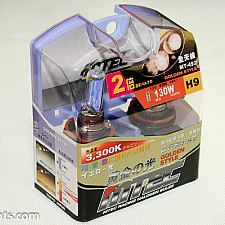 Halogen Bulbs, H9 65W 3300K Golden Style, Mtec