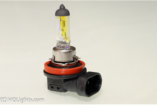Mtec H11 Golden Style halogen bulbs, 55W 3300K