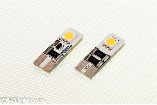 T10 W5W LED kit, canbus, 6000K