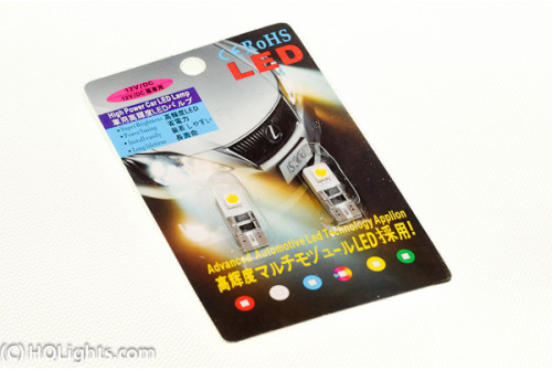 T10 W5W LED kit, canbus, 6000K
