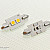 LED-lampa, 37mm, 2 LED 1W Supervit 6000K, Canbus (2st per kit)
