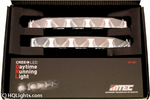 MTec DRL billampor, Super Bright, 5 Cree LED
