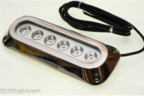 Amphibian Underwater Lights, 6 LED, white
