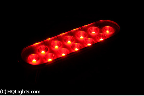 Amphibian Underwater Lights, 12 LED, red