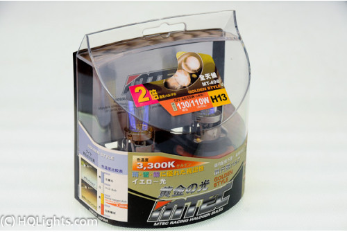 MTec H13 Golden Style bulb kit, 60/55W, 3300K