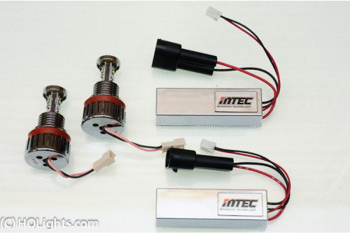 Mtec Extreme Power LED kit för BMW F01 F02 7-serie Angel Eyes ringar, H8, 7000K, 6W