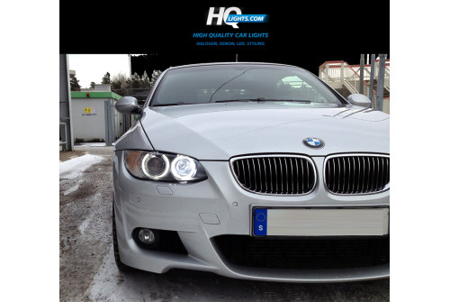Mtec Extreme Power LED kit för BMW F01 F02 7-serie Angel Eyes ringar, H8, 7000K, 9W (v2)