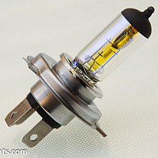 Halogen Bulbs, H4 60/55W 3300K Golden Style, Mtec