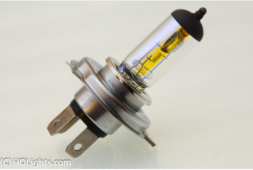Mtec H4 Golden Style halogen bulbs, 60/55W 3300K