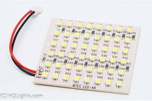 MTec Extreme Evolution roof lamp DIY kit, 48 High Power Cree LEDs, 7000K