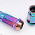 Wheel Nuts, M12 x 1.25 45 mm 60° Steel Rainbow Color 20 Pcs Incl. Dual Adapter, Muteki