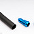 Hjulmutter Kula M12 x 1,50 46 mm 60°, Stål, Blå, 4st Inkl. Dual Adapter