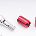 Hjulmuttrer M12 x 1,25 33 mm 60°, stål, öppen, röd, 16st inkl. dual adapter