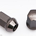 Hjulmuttrer, äkta TPI XR Nutz M12 35 mm 60°, aluminium, gråa, 20st inkl. adapter