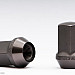 Hjulmuttrer, äkta TPI XR Nutz M12 35 mm 60°, aluminium, gråa, 20st inkl. adapter