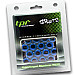 Hjulmuttrer TPI SD Nutz M12 x 1,50 33 mm 60°, aluminium, blåa, 20st inkl. adapter