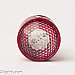 BA15S (P21W) 4 LED, 4W turn signal / stop light, red lamp with lens, yellow, 1 pc