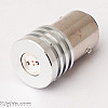 LED Bulb, BA15S P21W 1W Yellow Turn Signal / Stop Light, 1pc