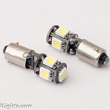 LED Kit, BAX9S 360 Degrees 5 x SMD, 7000K, MTec