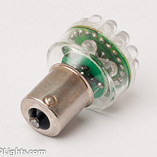 Bromslampa LED, BA15S, 24 LED, Röd, 21/5W, 2 st.