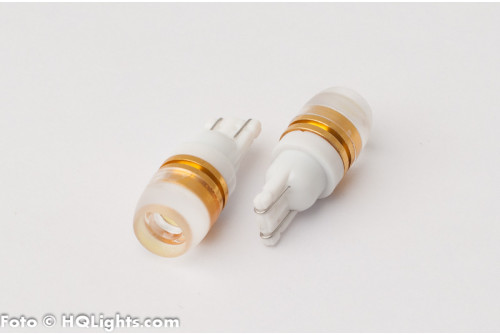 T10 strobe blixtljus LED, vit, 2st