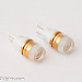 T10 strobe blixtljus LED, vit, 2st