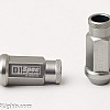 Hjulmuttrar Aluminium Silver 52 mm M12 x 1,25 60° Öppna 20st, D1 Spec