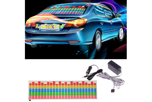 Car Sticker Music Rhythm Light Sound Activated Equalizer sticker