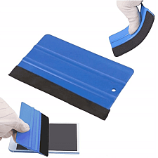 Flexible Squeegee Tool for Vinyl Wrapping, Pro Felt Edge