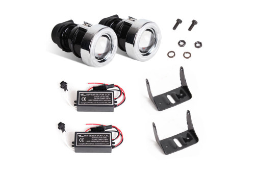 CCFL Projector Lights Fog Lamps, 2 12V 55W Halo Angel Eyes, H3 Bulb (2 lamps)