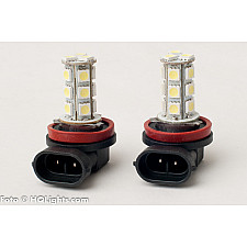 LED-lampa, H11, 18 LED, 2 st.