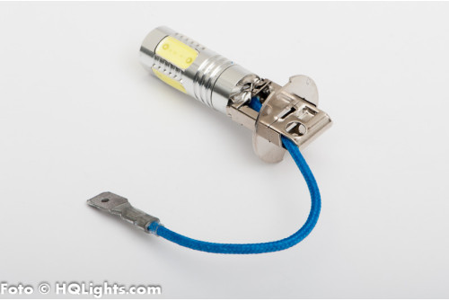H3 Xtreme LED, extra powerfull 7.5W 400LM, 5 led, white 6000K (1 lamp)