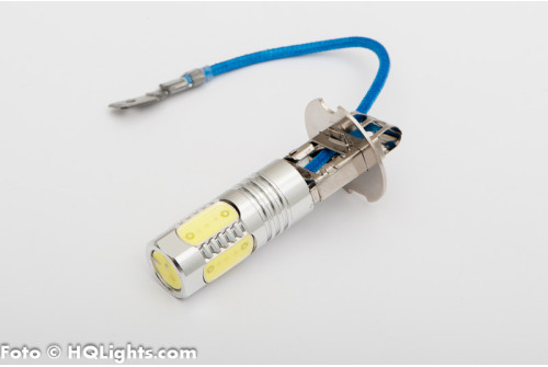 H3 Xtreme LED, extra powerfull 7.5W 400LM, 5 led, white 6000K (1 lamp)