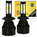 H7 S4 360° COB 80W 16000 LM, 6000K, halv / helljus, CANBUS, 2 lampor